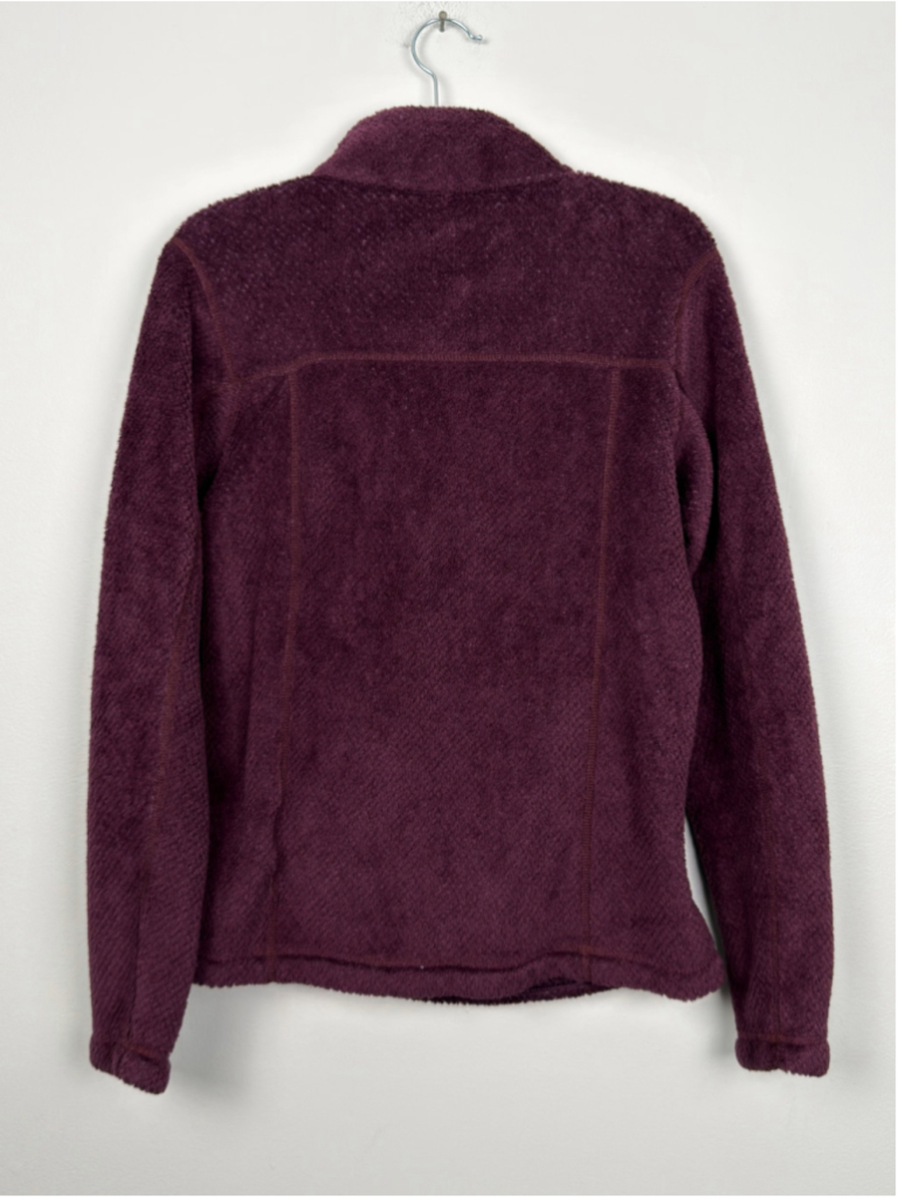 Patagonia Re-Tool Snap-T Polartec Fleece Pullover Plum Purple S - Picture 2 of 3